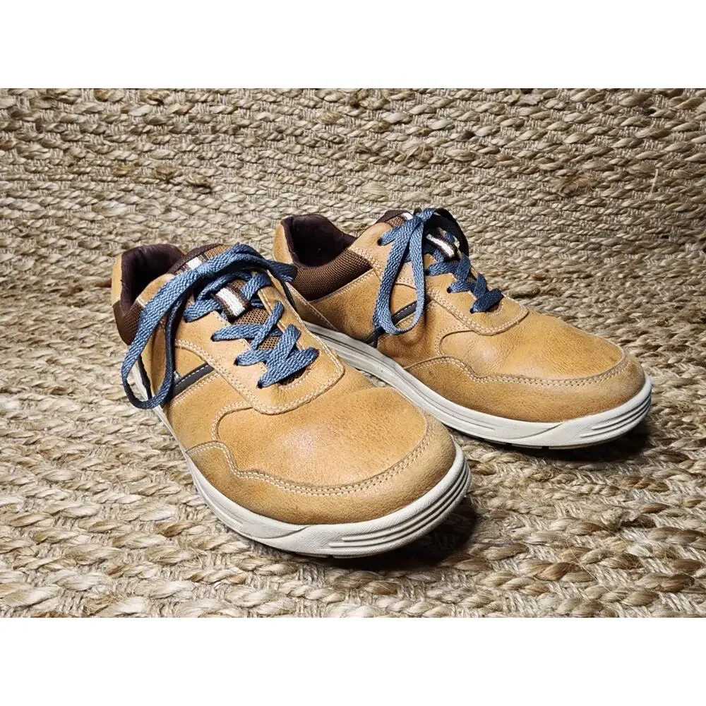 ROCKPORT RANDLE UBAL LEA LEATHER CASUAL COMFORT DRESS SHOES SIZE 10.5